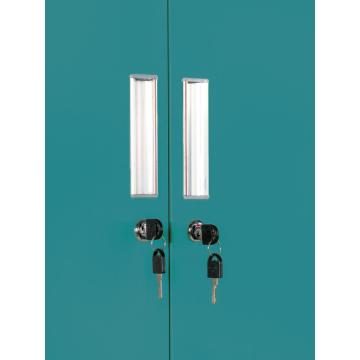 Powder Coated Steel Locker Double Tier