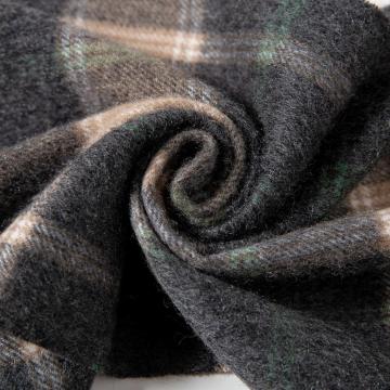 Men classic plaid scarf cashmere scarves