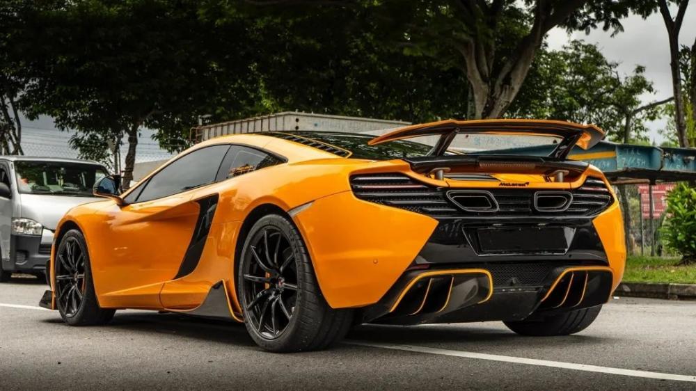 Pet Mclaren Orange Car Sticker