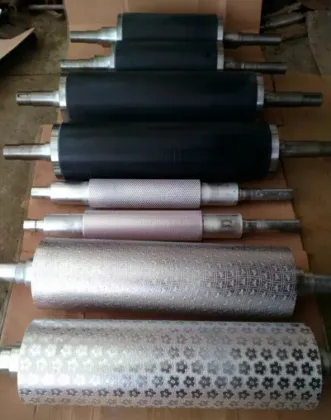 Energy-saving and environmentally friendly embossed rollers