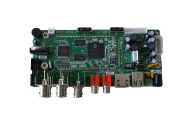 Multilayer H.264 Standalone Dvr Pcb Board Assembly With 2 Usb2.0, Fr-1 / Fr-4 Electronic pcb Assembly