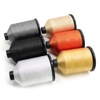 White Polyester Sewing Thread for Quilting and Leather Machines
