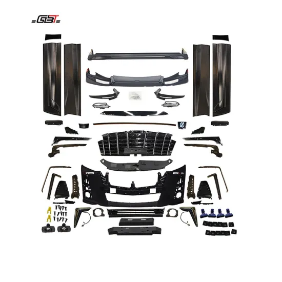 GBT Factory Alphard ANH30 to Modelista Model Conversion Kit for 2015-on Toyota Alphard 30 Series Bumper and Headlight Parts