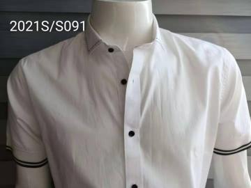High Quality Garments Men's White Short Shirts