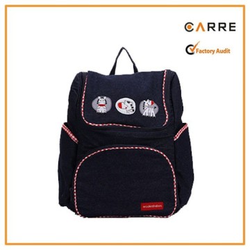 eco denin baby diaper bag mummy backpack