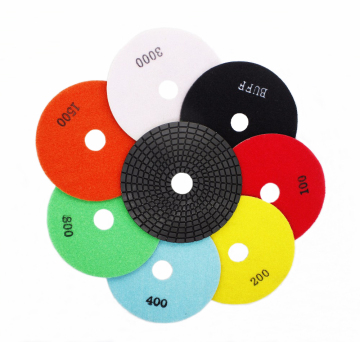 Hizar Wet Use Marmor Granit Diamond Polishing Pads