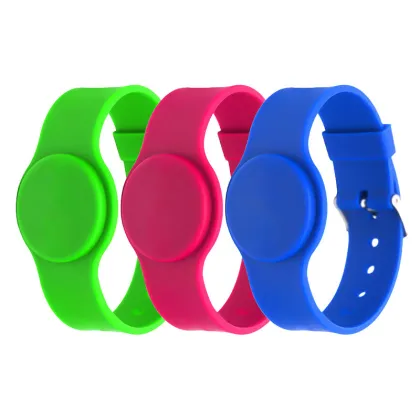 Wholesale RFID Silicone Wristbands for Water Parks and Smart Devices