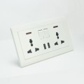 Wall Outlet with USB Ports Plug Extender