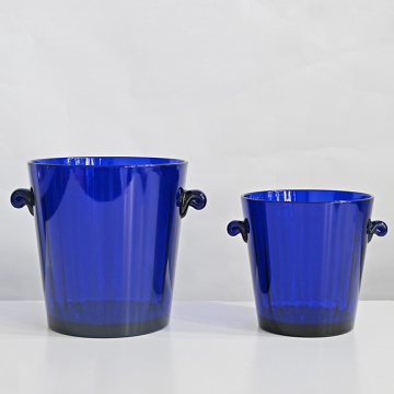4,7L wielokolorowe plastikowe wiadro z lodem - imprezy zielony różowy niebieski