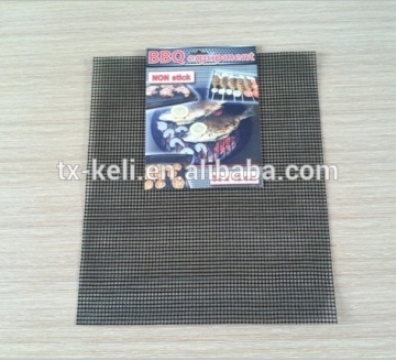 PTFE reusable non-stick bbq gril mesh /oven cooking mesh