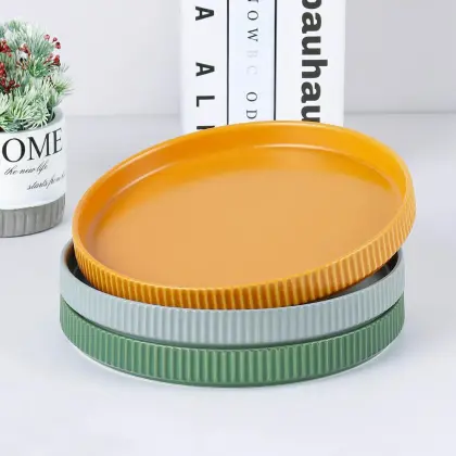Lifestyle Tableware Ceramics Plates Dinner Set Restaurant Home Porcelain Dinnerware Set