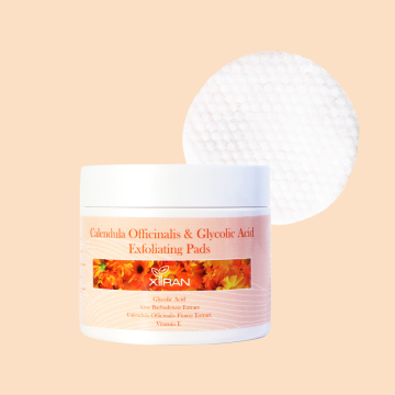 Private Label Glycolic Peel Pads - Calendula Anti-Acne Exfoliator