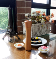 Cổ điển Beech gỗ muối abd Pepper Mill