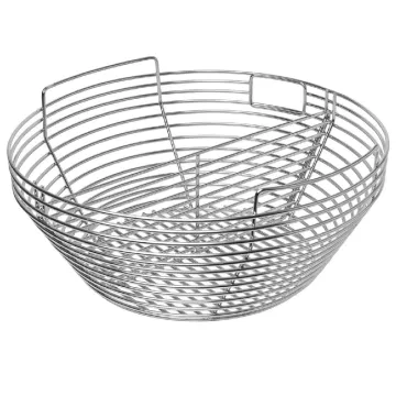 New Charcoal Ash Basket with Handle Design for Optimal Airflow on Large Egg Grills