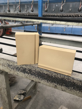 High wear resistance alumina oxide lining ceramic bricks