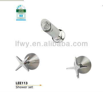 shower or bathroom set self closing faucet