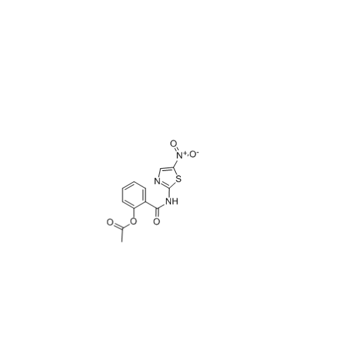 Broad-Spectrum ยาต้านการติดเชื้อ Nitazoxanide หมายเลข CAS 55981-09-4