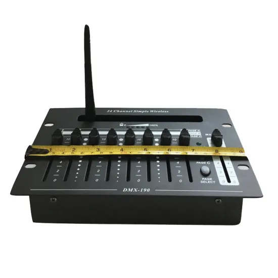 Mini DMX190: Battery-Powered Wireless DMX Controller for Stage Lights