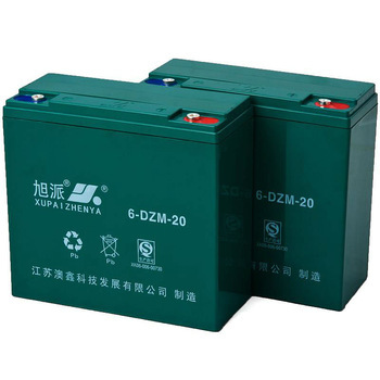 12V 20Ah 6-DZM-20 sealed lead acid battery for rickshaw