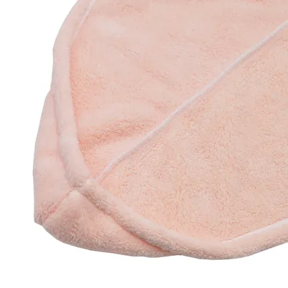 Cartoon Orange Microfiber Towels Drying Hair Cap