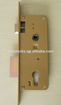 40x90mm mortise lock brown