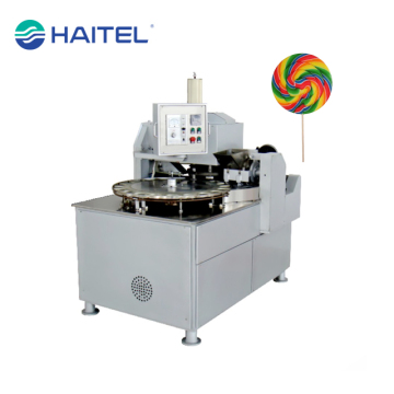 Haitel Irregular Flat Lollipop Stick Insert Machine