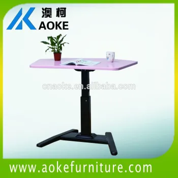 electric height adjustable one leg space saving pedestal desk legs