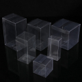 カスタム透明なプラスチッククリア折りたたみ式ボックス