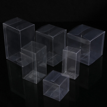 सानुकूल पारदर्शक प्लास्टिक क्लियर फोल्डिंग बॉक्स