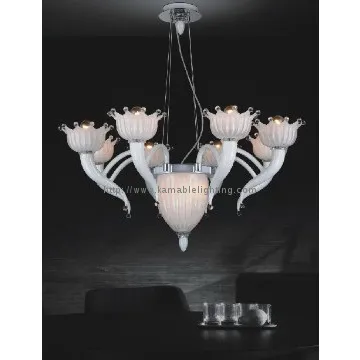 Pearl white modern pendant lamp(40043-8)