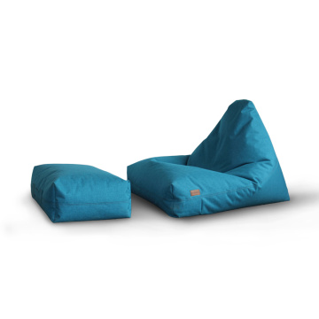 Bean bag sofa set triangolare impermeabile sacchetto di fagioli