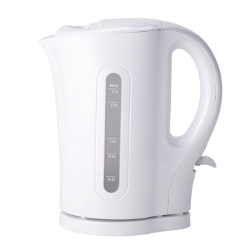 New 2200W Automatic Shut-Off Electric Kettle with 1.7 Liter Capacity and Colorful Plastic Design