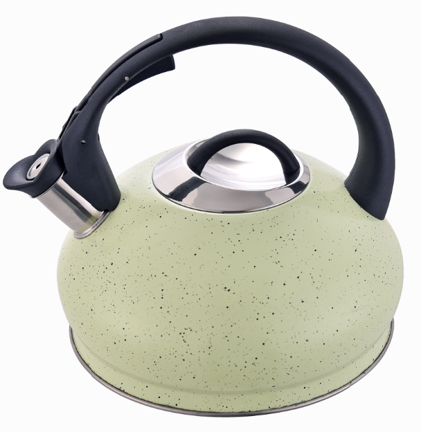 Big stovetop tea kettle 3L whistling induction