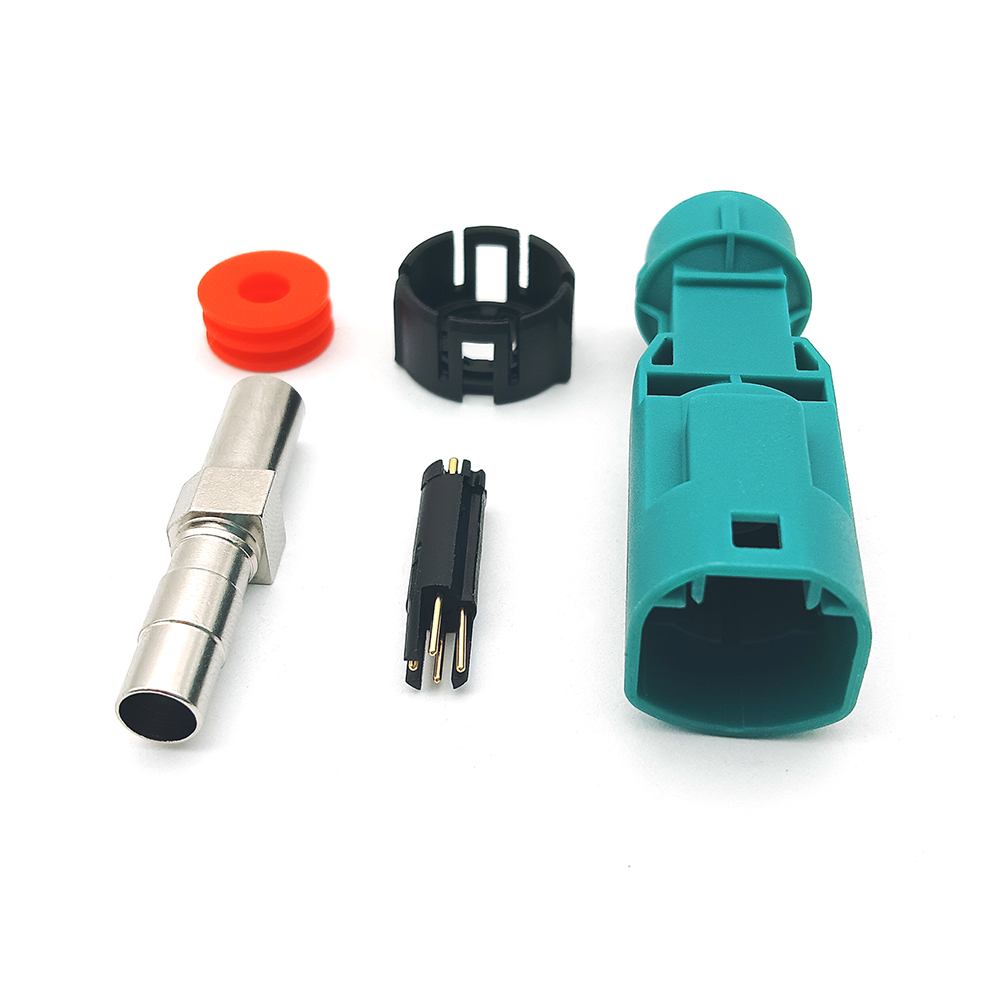 Universal 4 Pin Waterproof HSD Male Cable Connector