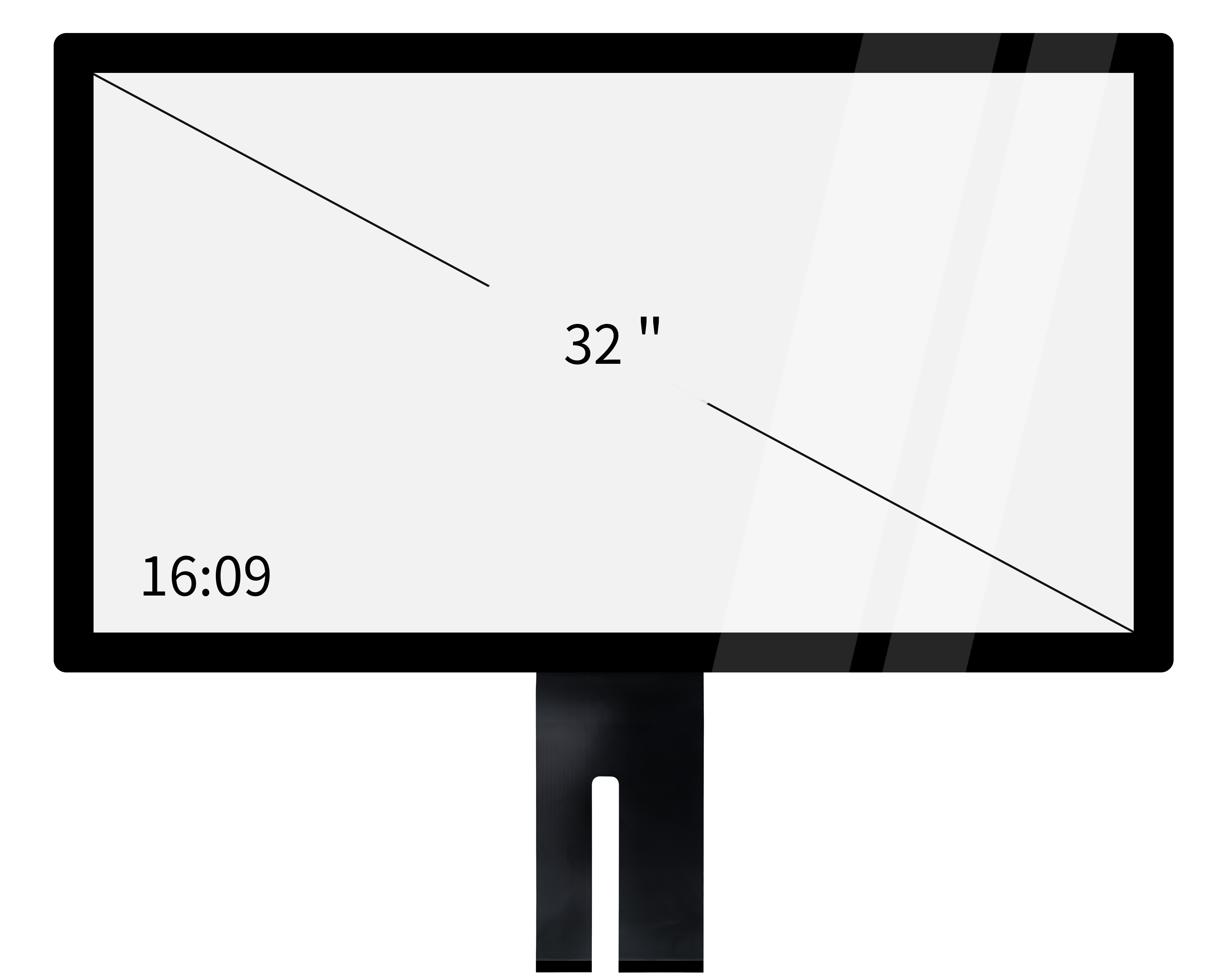 32 inch capacitive touch screen