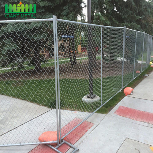 Tijdelijke kettinglink Fence Panel Stand