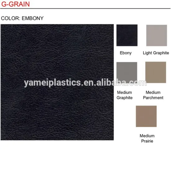 PVC Synthetic Leather for AUTO Car Seat with UV Resistant (G-GRAIN )