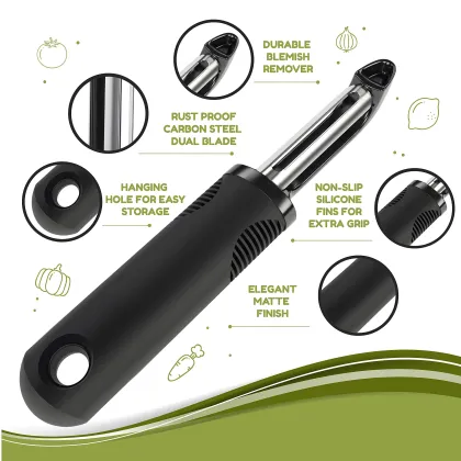 Hot Sale Kitchen Fruit And Vegetable Cutter Tools Stainless Steel Vegetable Peeler