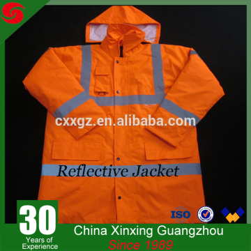 3M Reflective Safety Jacket workwear Reflective Rain jacket raincoat