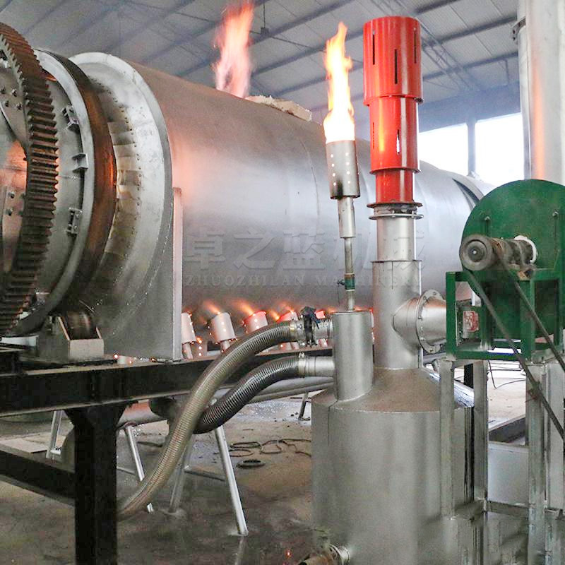 Continuous Pyrolysis Furnace for Aluminum Can Paint Removal in Manufacturing Plants
