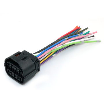 Connettore di cavi OEM a 12 pin per iniettore di carburante diesel - LOOM AUTOMOTIVO E CLIP per il coleottero VW del 1972