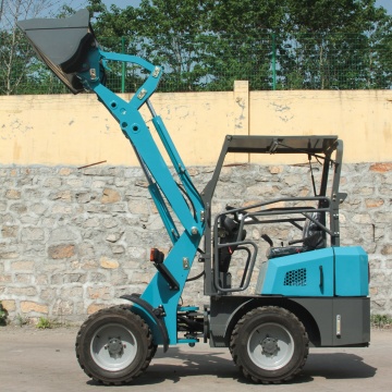 600kg Mini Electric Wheel Loader - 4WD Compact Loader for Farm and Garden
