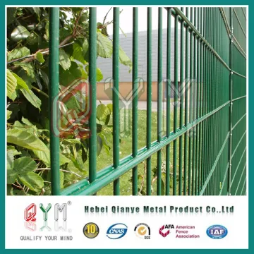 Double Rod Privacy Wire Mesh Fence /Double Loop Fence