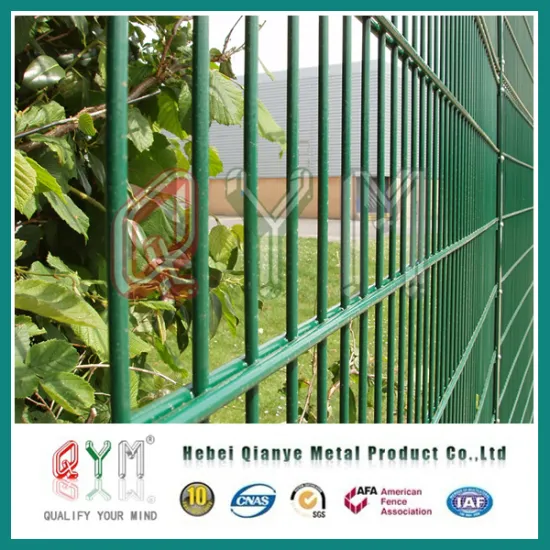 Double Rod Privacy Wire Mesh Fence /Double Loop Fence