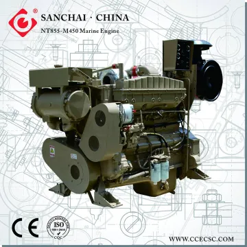 6 Cylinder 4 Stroke NTA855 Series Inboard Marine Engines Propulsion Engines for Sale for Work Boat, Ship