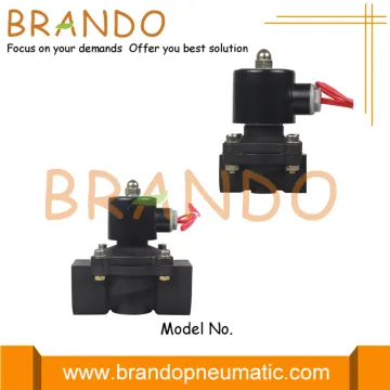1/2'' 3/4'' Electric Solenoid Valve Plastic 24V DC