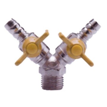 HT-F17 A two-inlet three-way gas valve