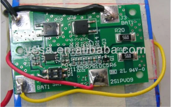7.2V LiFePO4 BMS for 2S