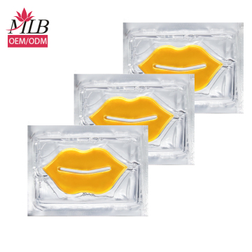 Korean Collagen Hydrogel 24 Karat Lip Mask - Anti-Aging Lip Moisturizer