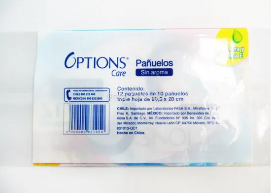 Custom Back Seal Flexible Packaging Bag , One Layer Bag For Personal Care
